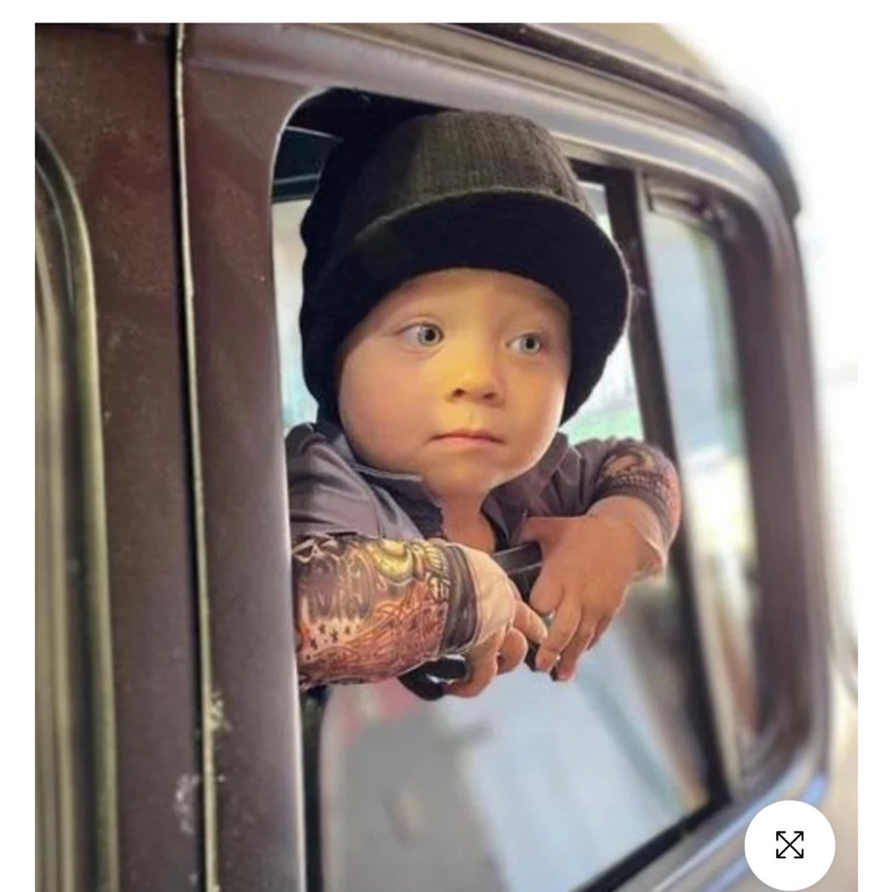 Knuckleheads Black Visor Beanie